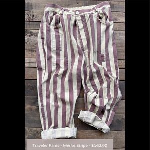 Jaded Gypsy Travelers pants in Merlot .